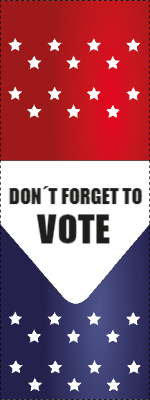 Custom Outdoor Yard Signs Multiple Sizes Don't Forget To Vote