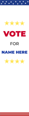Custom Outdoor Yard Signs Multiple Sizes Vote