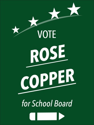 Custom Outdoor Yard Signs Multiple Sizes Copper School Board