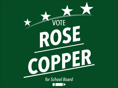 Custom Outdoor Yard Signs Multiple Sizes Copper School Board