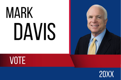 Custom Outdoor Yard Signs Multiple Sizes Vote