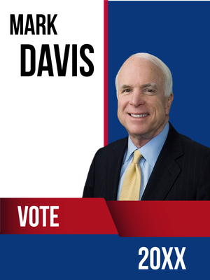 Custom Outdoor Yard Signs Multiple Sizes Vote