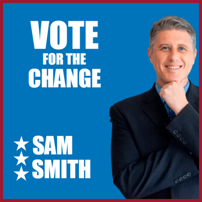 Custom Outdoor Yard Signs Multiple Sizes Vote for the Change