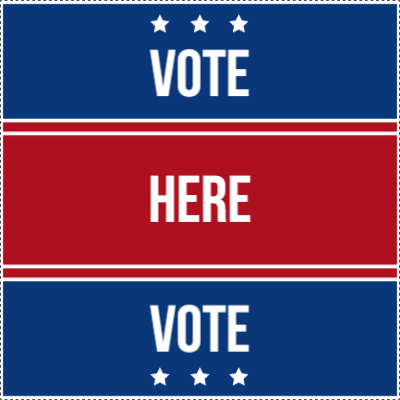 Custom Outdoor Yard Signs Multiple Sizes Vote