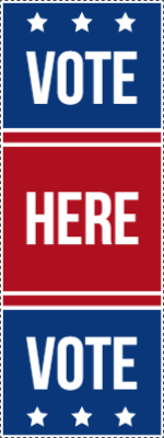 Custom Outdoor Yard Signs Multiple Sizes Vote