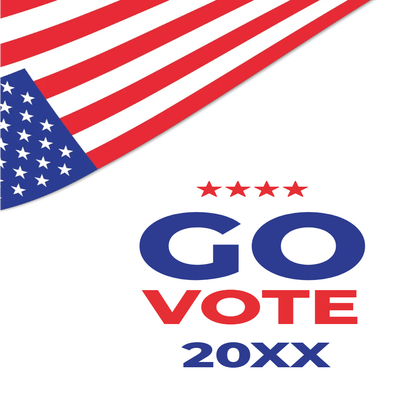 Custom Outdoor Yard Signs Multiple Sizes Go Vote
