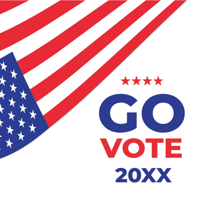 Custom Outdoor Yard Signs Multiple Sizes Go Vote
