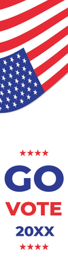Custom Outdoor Yard Signs Multiple Sizes Go Vote