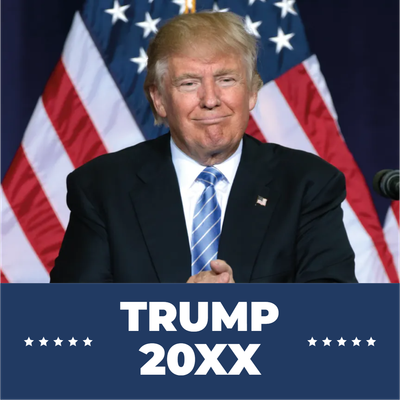 Custom Outdoor Yard Signs Multiple Sizes Trump President 20XX