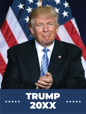 Custom Outdoor Yard Signs Multiple Sizes Trump President 20XX