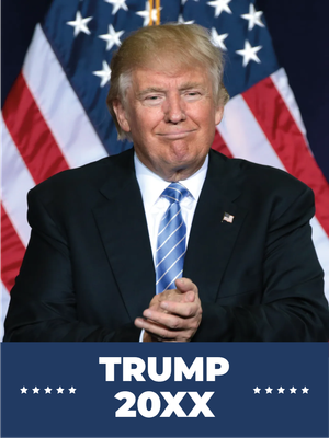 Custom Outdoor Yard Signs Multiple Sizes Trump President 20XX