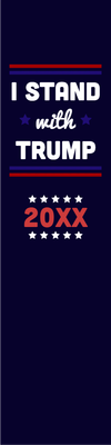 Custom Outdoor Yard Signs Multiple Sizes Stand With Trump