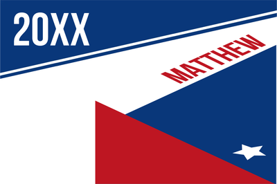 Custom Outdoor Yard Signs Multiple Sizes White Matthew 20XX