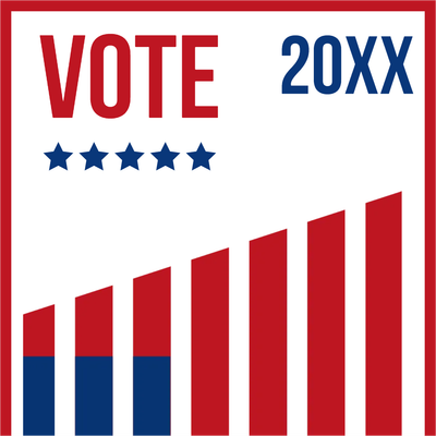 Custom Outdoor Yard Signs Multiple Sizes Vote 20XX