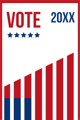 Custom Outdoor Yard Signs Multiple Sizes Vote 20XX