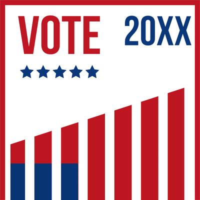Custom Outdoor Yard Signs Multiple Sizes Vote 20XX