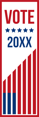 Custom Outdoor Yard Signs Multiple Sizes Vote 20XX