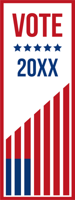 Custom Outdoor Yard Signs Multiple Sizes Vote 20XX