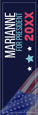 Custom Outdoor Yard Signs Multiple Sizes Marianne President 20XX