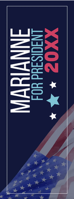 Custom Outdoor Yard Signs Multiple Sizes Marianne President 20XX
