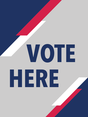 Custom Outdoor Yard Signs Multiple Sizes Vote Here