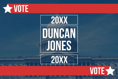 Custom Outdoor Yard Signs Multiple Sizes Vote Duncan Jones