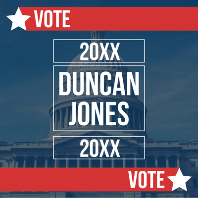 Custom Outdoor Yard Signs Multiple Sizes Vote Duncan Jones