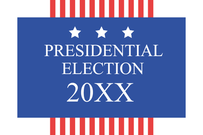 Custom Outdoor Yard Signs Multiple Sizes Presidential Election