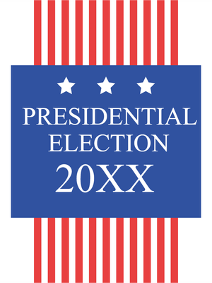 Custom Outdoor Yard Signs Multiple Sizes Presidential Election