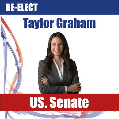 Custom Outdoor Yard Signs Multiple Sizes US Senate