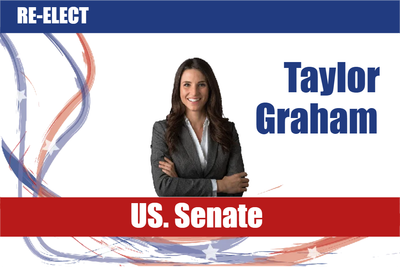 Custom Outdoor Yard Signs Multiple Sizes US Senate
