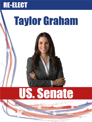 Custom Outdoor Yard Signs Multiple Sizes US Senate
