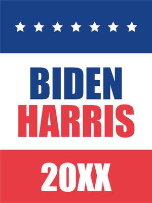 Custom Outdoor Yard Signs Multiple Sizes Biden Harris