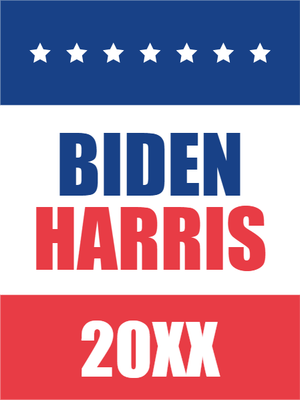 Custom Outdoor Yard Signs Multiple Sizes Biden Harris