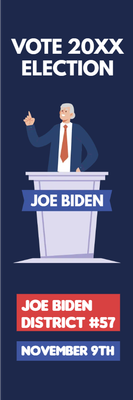 Custom Outdoor Yard Signs Multiple Sizes Joe Biden 20XX Election