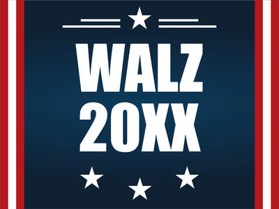 Custom Outdoor Yard Signs Multiple Sizes Vote Walz