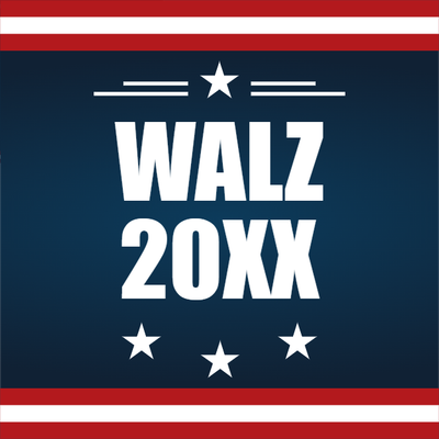 Custom Outdoor Yard Signs Multiple Sizes Vote Walz