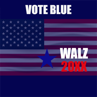 Custom Outdoor Yard Signs Multiple Sizes Vote Blue Walz