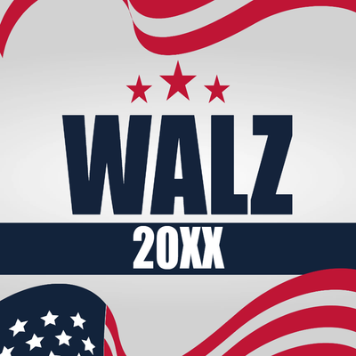 Custom Outdoor Yard Signs Multiple Sizes Vote Walz USA