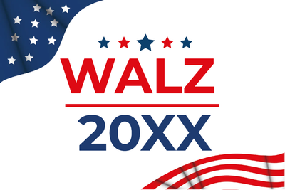 Custom Outdoor Yard Signs Multiple Sizes Vote Tim Walz