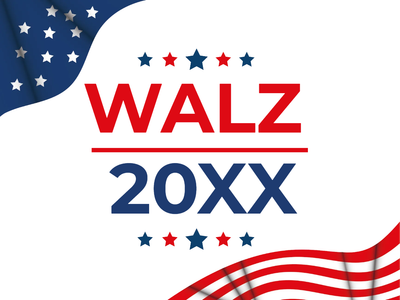 Custom Outdoor Yard Signs Multiple Sizes Vote Tim Walz
