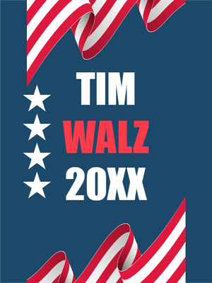 Custom Outdoor Yard Signs Multiple Sizes Vote For Tim