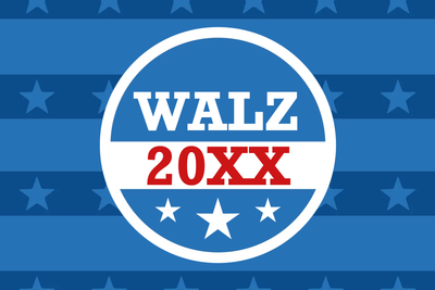 Custom Outdoor Yard Signs Multiple Sizes Vice Walz