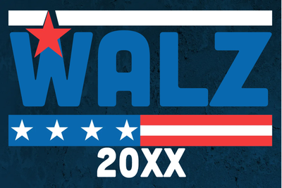 Custom Outdoor Yard Signs Multiple Sizes Tim Walz Vote