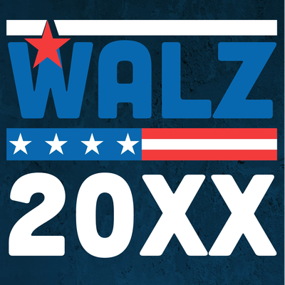 Custom Outdoor Yard Signs Multiple Sizes Tim Walz Vote