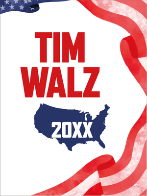 Custom Outdoor Yard Signs Multiple Sizes Vice Tim Walz
