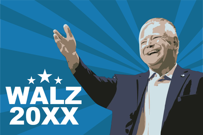 Custom Outdoor Yard Signs Multiple Sizes Great Tim Walz