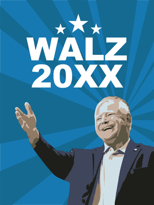 Custom Outdoor Yard Signs Multiple Sizes Great Tim Walz