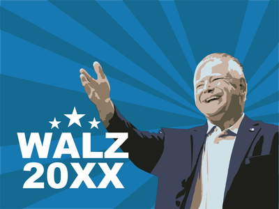 Custom Outdoor Yard Signs Multiple Sizes Great Tim Walz