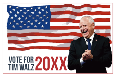 Custom Outdoor Yard Signs Multiple Sizes Vote BlueTim